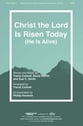 Christ the Lord Is Risen Today SATB choral sheet music cover